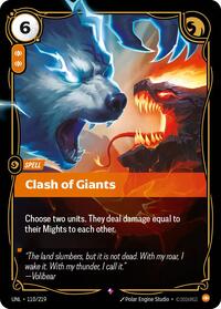 Unleashed - Clash of Giants (Foil)