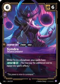 Unleashed - Syndra - Transcendent (Foil)
