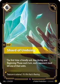 Unleashed - Shard of Undoing (Foil)