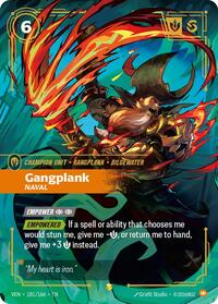Vendetta - Gangplank, Naval (Overnumbered) (Foil)
