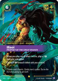 Vendetta - Illaoi, Prophet of the Great Kraken (Overnumbered) (Foil)