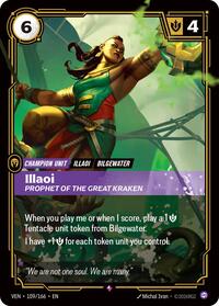 Vendetta - Illaoi, Prophet of the Great Kraken (Foil)