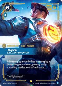 Vendetta - Jayce, Brilliant Inventor (Alternate Art) (Foil)