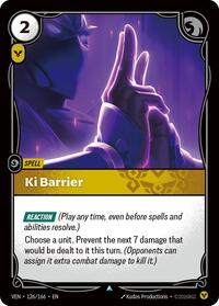 Vendetta - Ki Barrier (Foil)