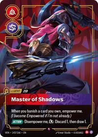 Vendetta - Zed - Master of Shadows (Foil)
