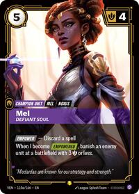 Vendetta - Mel, Defiant Soul (Alternate Art) (Foil)