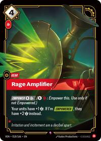 Vendetta - Rage Amplifier (Foil)