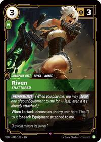 Vendetta - Riven, Shattered (Foil)