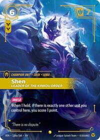 Vendetta - Shen, Leader of the Kinkou Order (Alternate Art) (Foil)