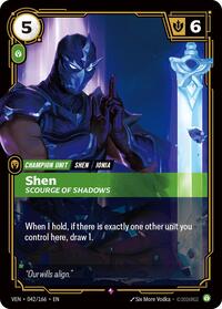 Vendetta - Shen, Scourge of Shadows (Foil)