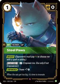 Vendetta - Steel Paws (Foil)