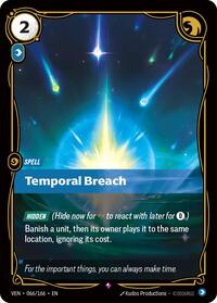 Vendetta - Temporal Breach (Foil)