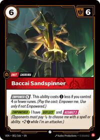 Vendetta - Baccai Sandspinner (Foil)