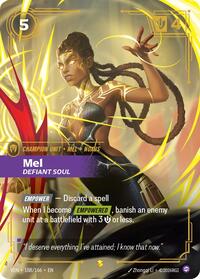 Vendetta - Mel, Defiant Soul (Overnumbered) (Foil)