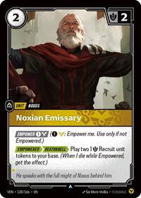 Vendetta - Noxian Emissary (Foil)