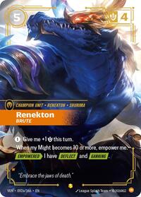Vendetta - Renekton, Brute (Alternate Art) (Foil)