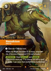 Vendetta - Renekton, Brute (Foil)
