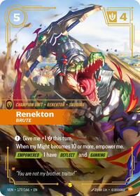 Vendetta - Renekton, Brute (Overnumbered) (Foil)