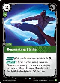 Vendetta - Resonating Strike (Foil)
