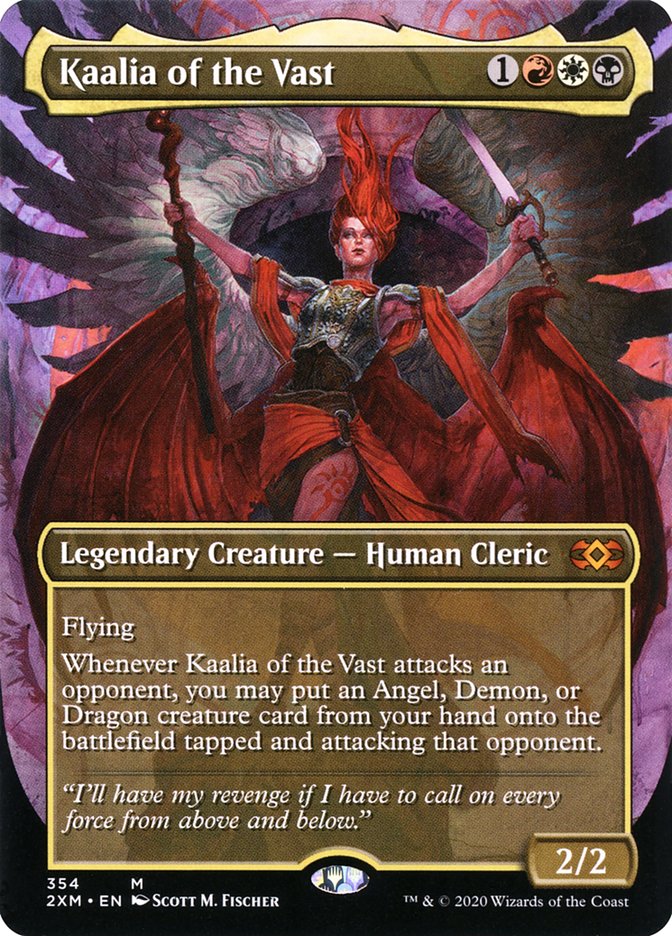 Kaalia of the Vast (Toppers) [Double Masters] (Display Case)