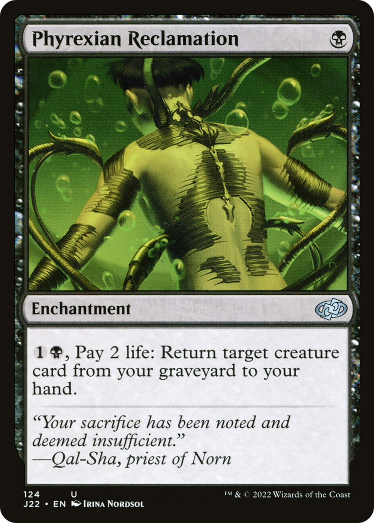 Phyrexian Reclamation [Jumpstart 2022] (Display Case)