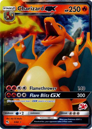 Charizard GX (9/68) [Battle Academy 2020] (Display Case)