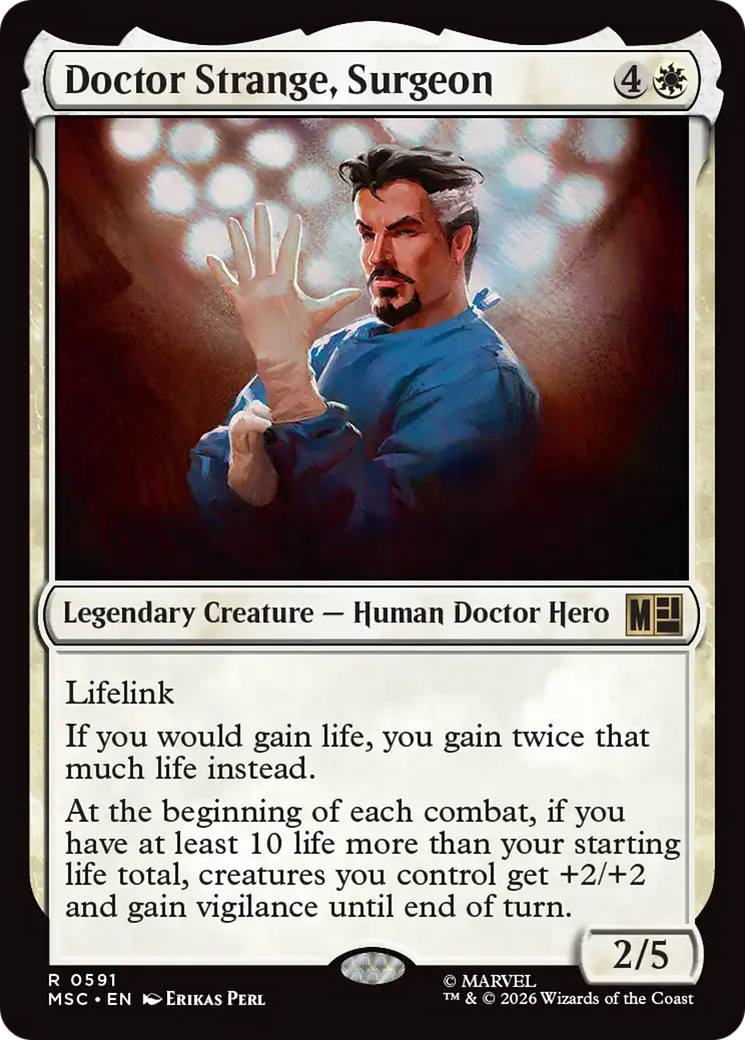 Doctor Strange, Surgeon [Marvel Super Heroes Commander] (Display Case)