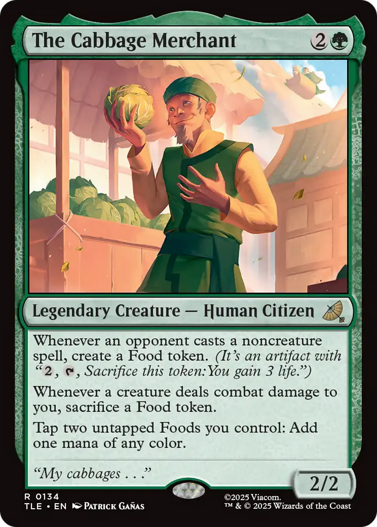 The Cabbage Merchant [Avatar: The Last Airbender: Eternal-Legal] (Display Case)