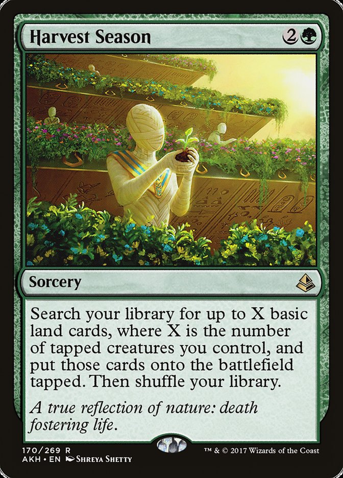 Harvest Season [Amonkhet] (Display Case)