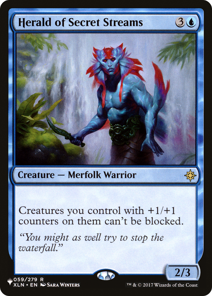 Herald of Secret Streams [The List Reprints] (Display Case)