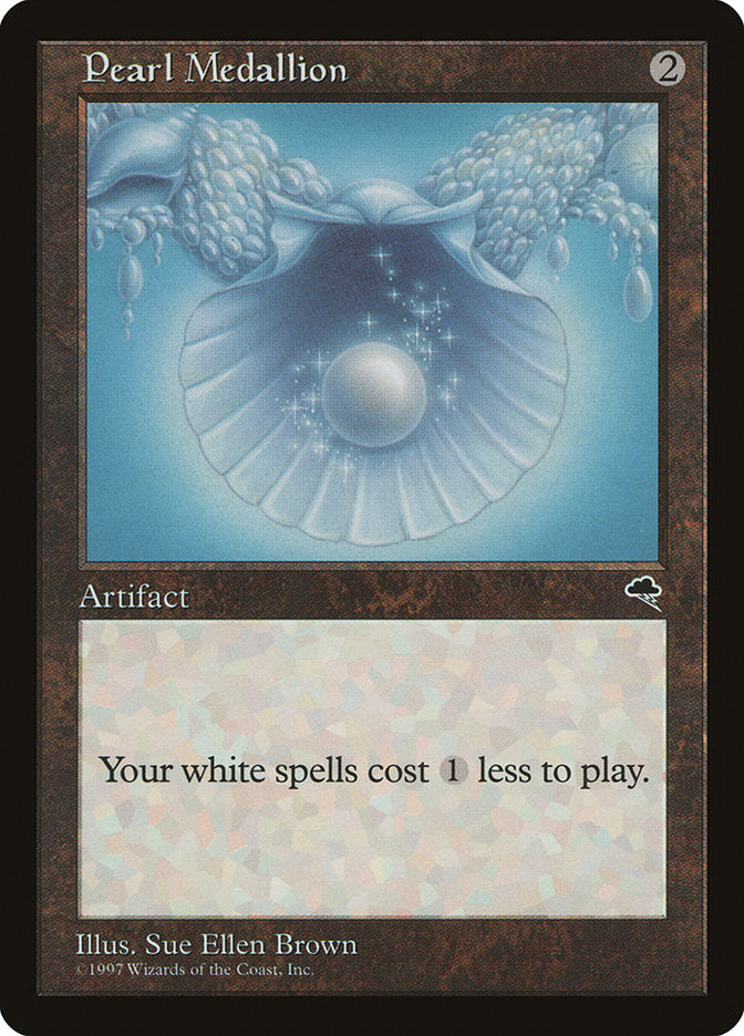 Pearl Medallion [Tempest] (Display Case)