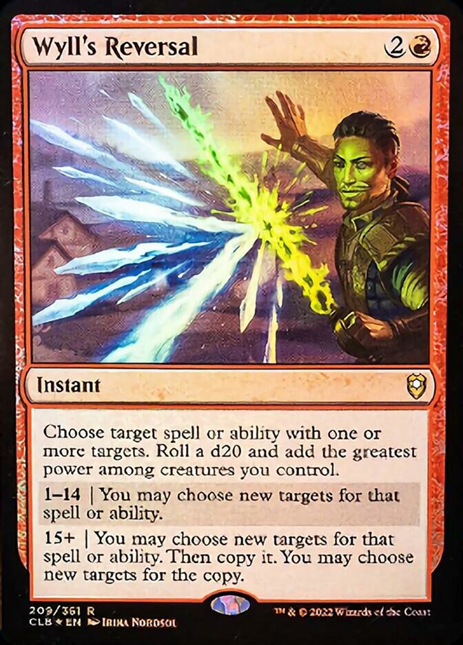 Wyll's Reversal [Commander Legends: Battle for Baldur's Gate] (Display Case)