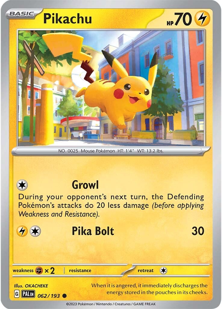 Pikachu (062/193) [Scarlet & Violet: Paldea Evolved] (Display Case)