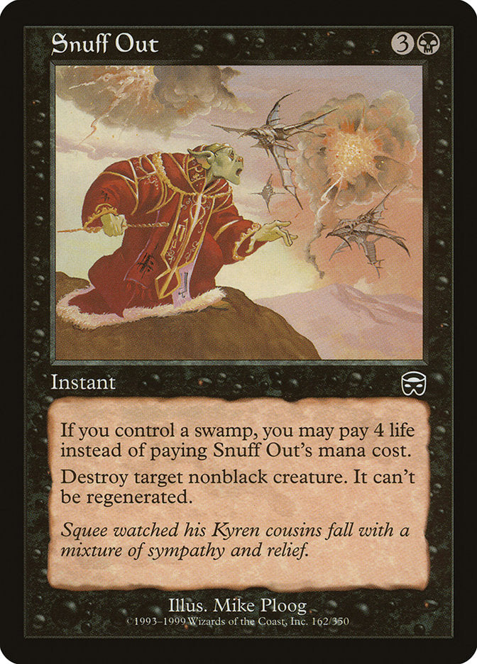 Snuff Out [Mercadian Masques] (Display Case)