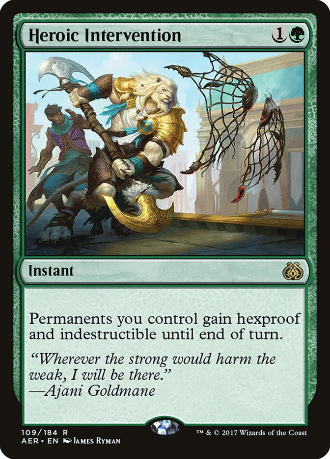 Heroic Intervention [Aether Revolt] (Display Case)