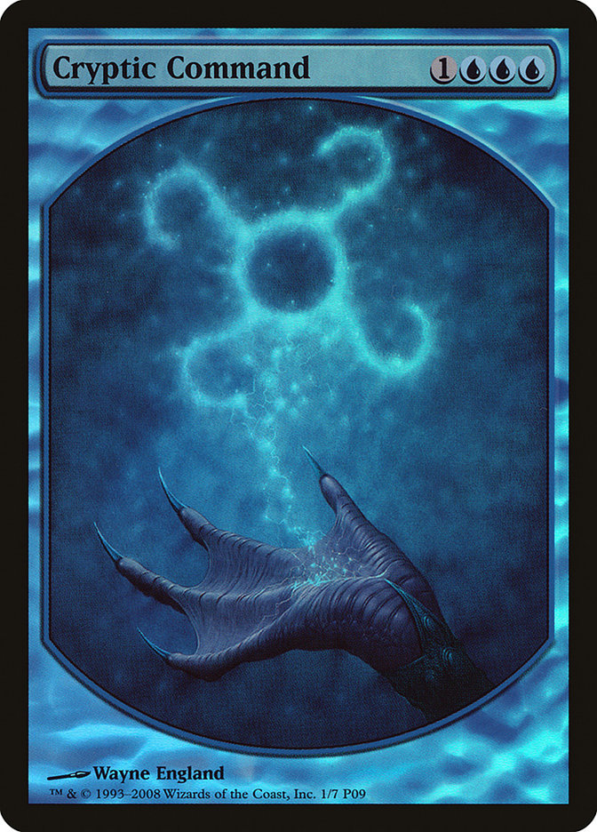Cryptic Command [Magic Player Rewards 2009] (Display Case)