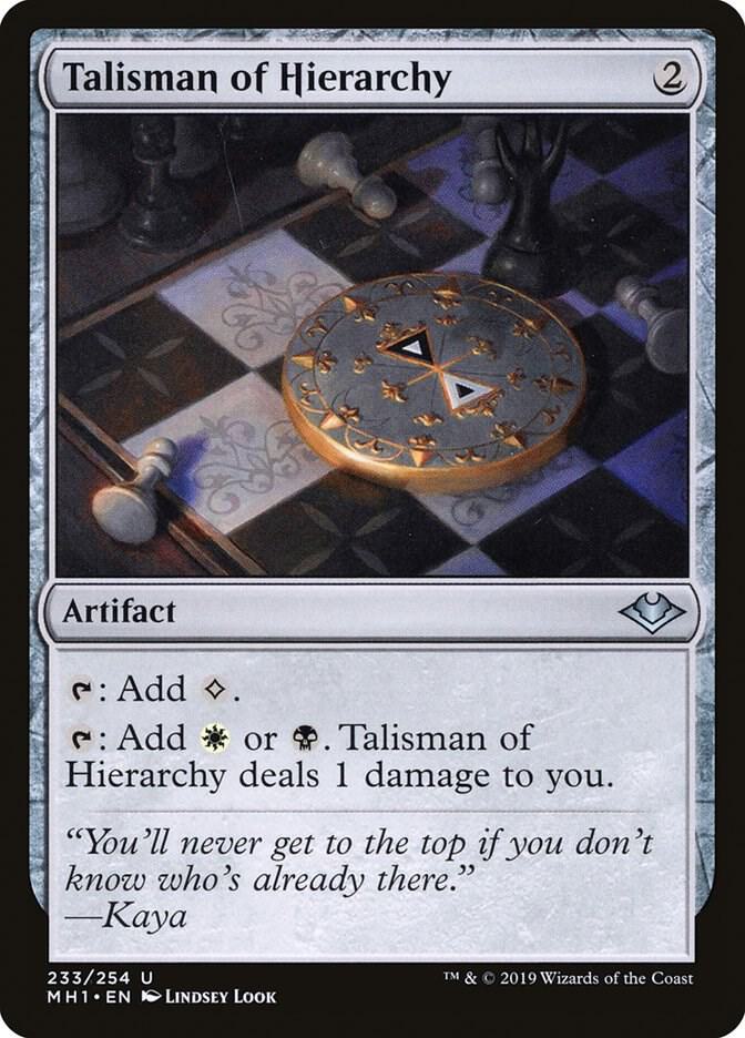 Talisman of Hierarchy [Modern Horizons] (Display Case)