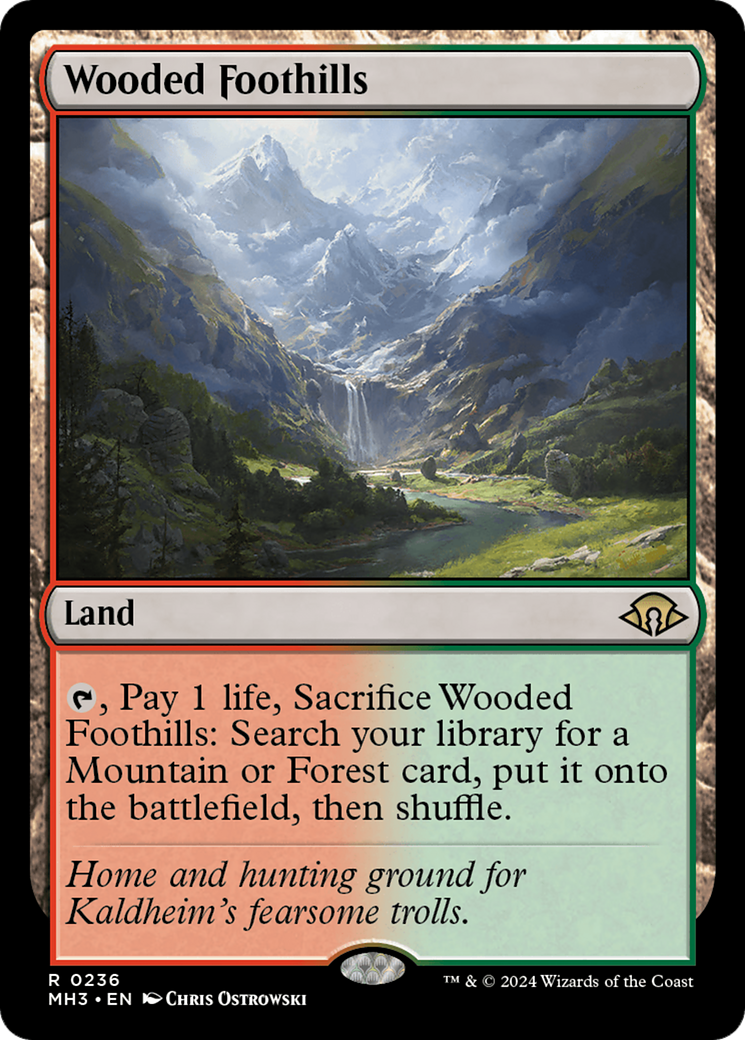 Wooded Foothills [Modern Horizons 3] (Display Case)