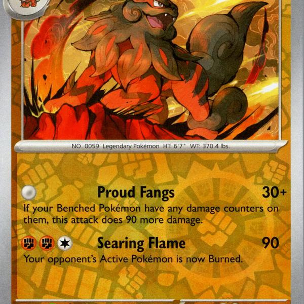 Hisuian Arcanine (100/167) [Scarlet & Violet: Twilight Masquerade]