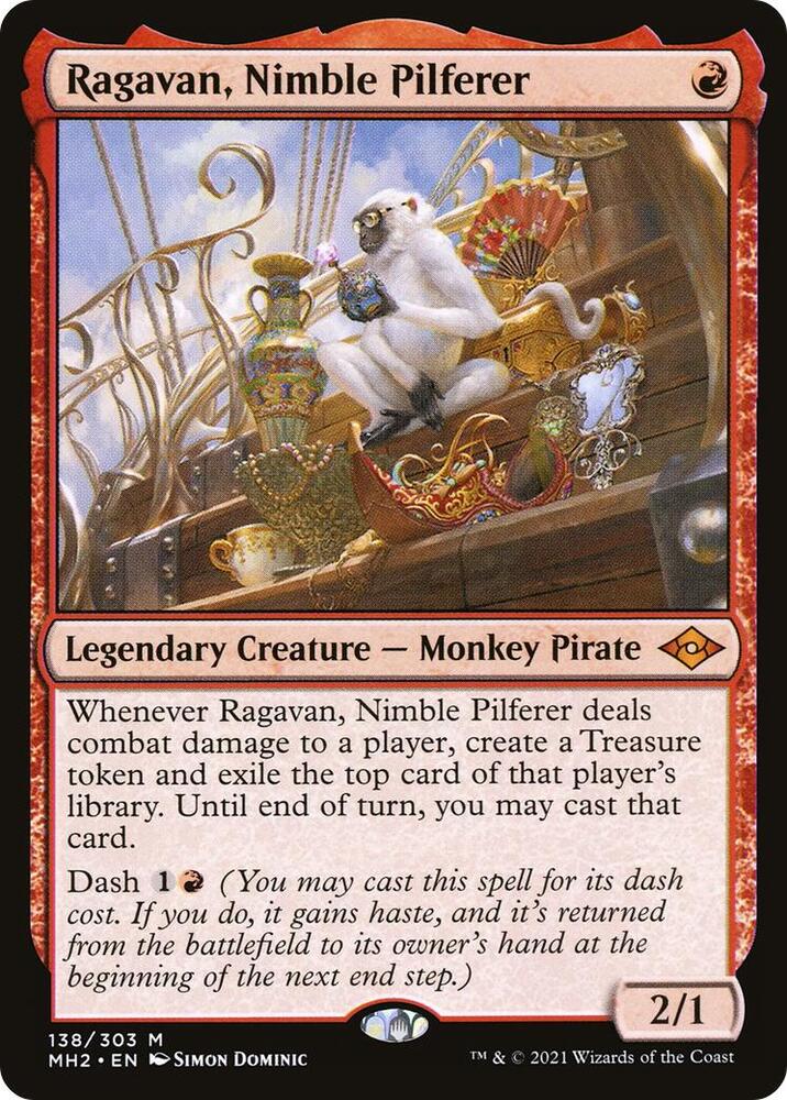 Ragavan, Nimble Pilferer [Modern Horizons 2] (Display Case)