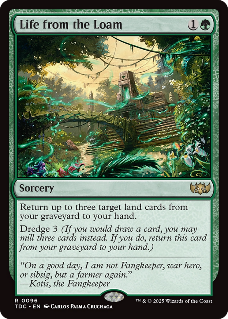 Life from the Loam [Tarkir: Dragonstorm Commander] (Display Case)