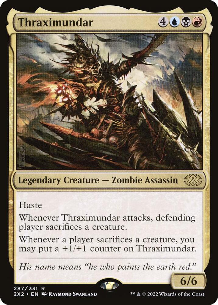 Thraximundar (Foil Etched) [Double Masters 2022]