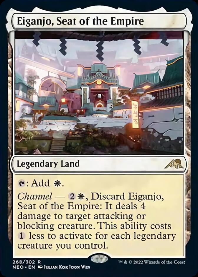 Eiganjo, Seat of the Empire [Kamigawa: Neon Dynasty] (Display Case)