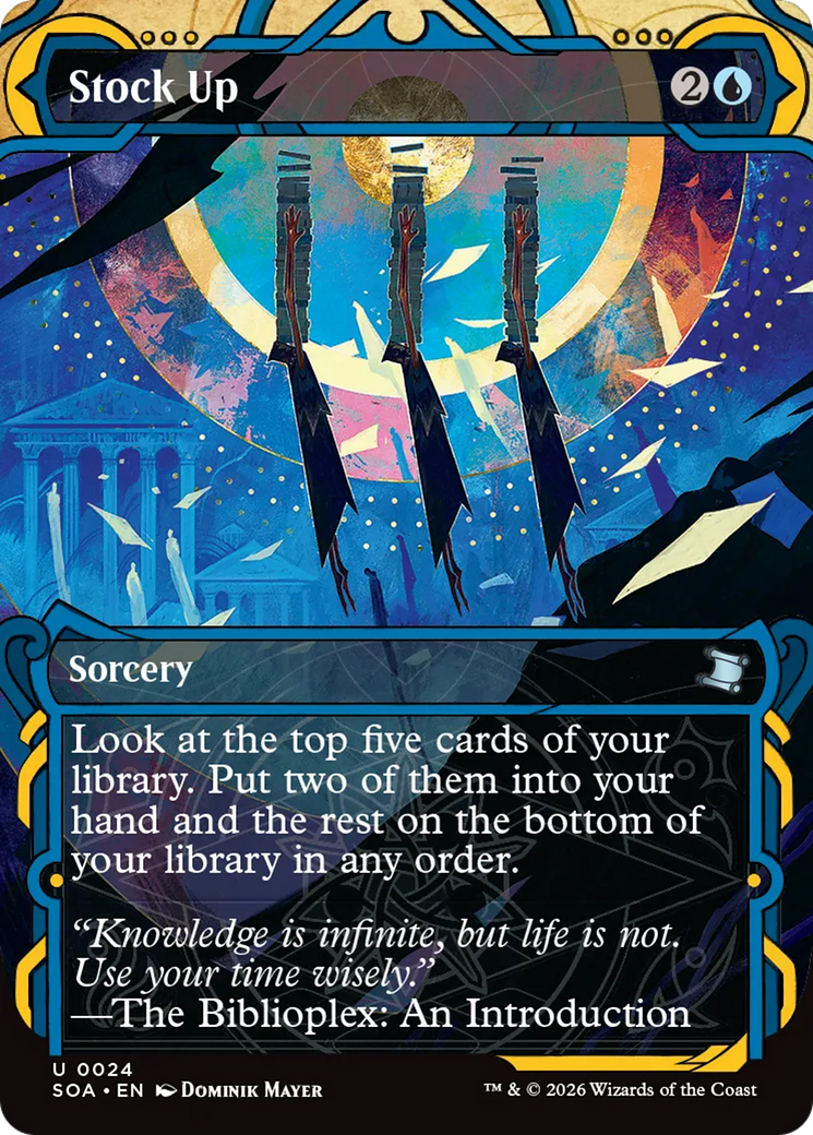Stock Up [Secrets of Strixhaven: Mystical Archive] (Display Case)
