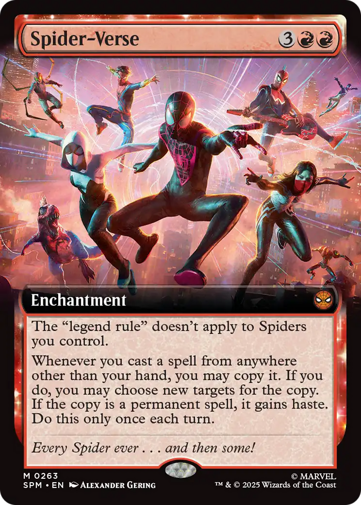 Spider-Verse (Extended Art) [Marvel's Spider-Man] (Display Case)