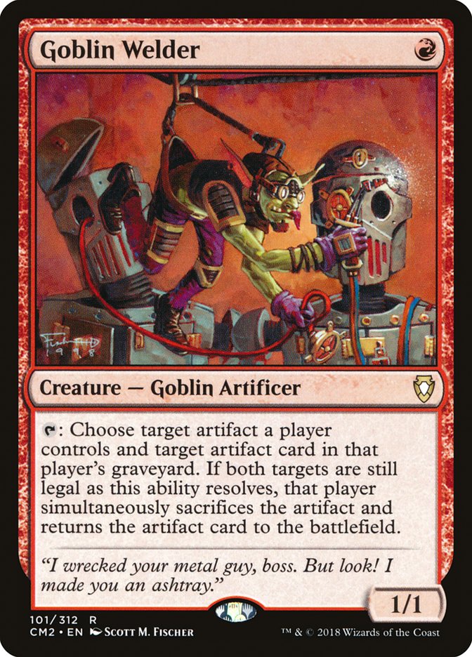 Goblin Welder [Commander Anthology Volume II] (Display Case)