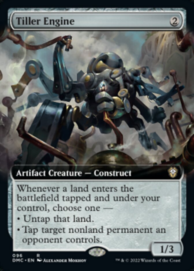 Tiller Engine (Extended Art) [Dominaria United Commander] (Display Case)