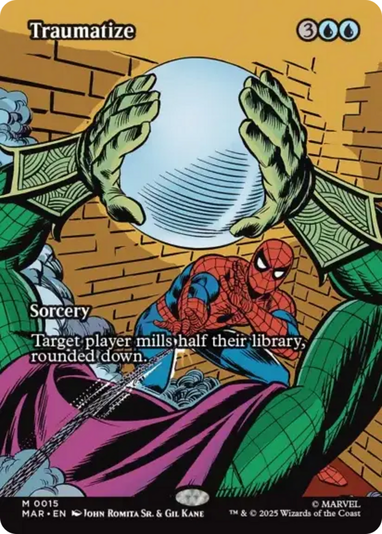 Traumatize (Borderless) [Marvel's Spider-Man: Eternal-Legal] (Display Case)