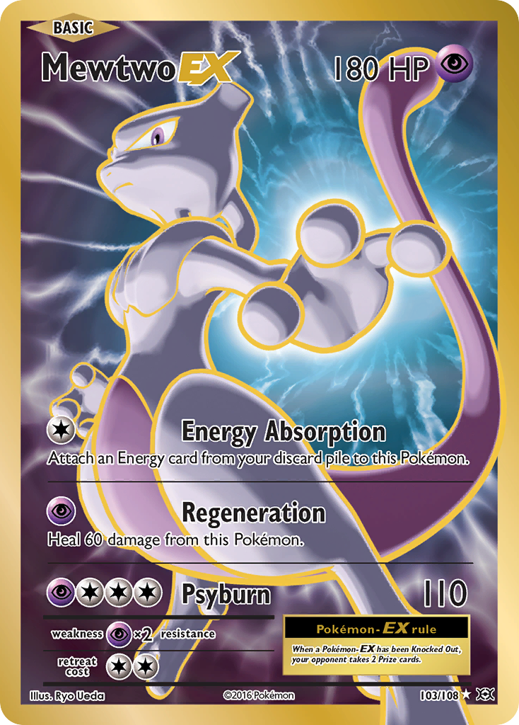Mewtwo EX (103/108) [XY: Evolutions] (Display Case)