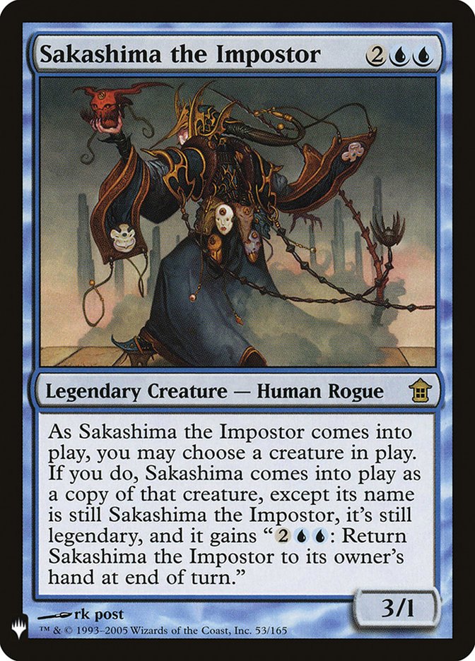 Sakashima the Impostor [Mystery Booster] (Display Case)